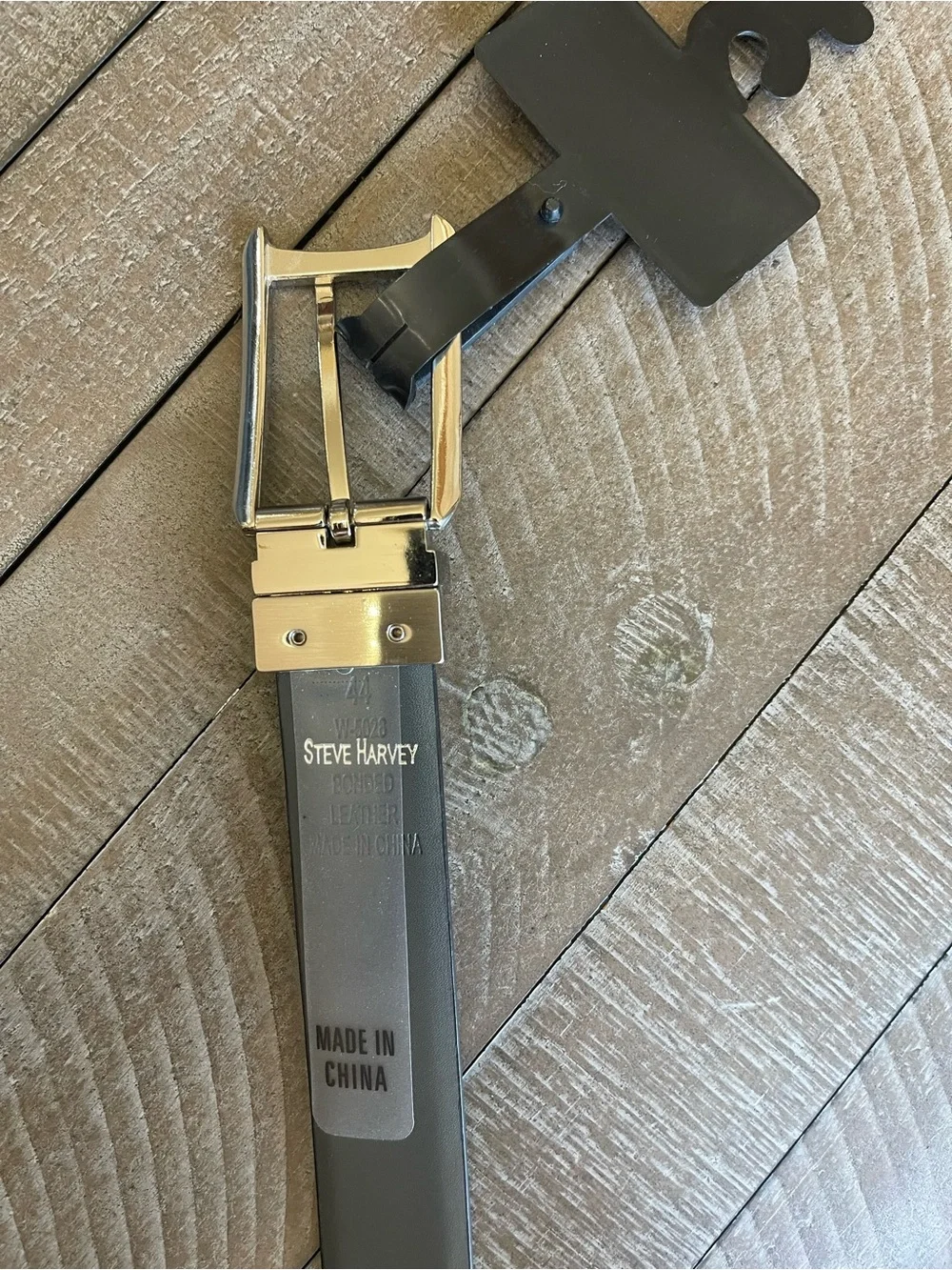 Steve Harvey Celebrity Edition Black Reversible Belt